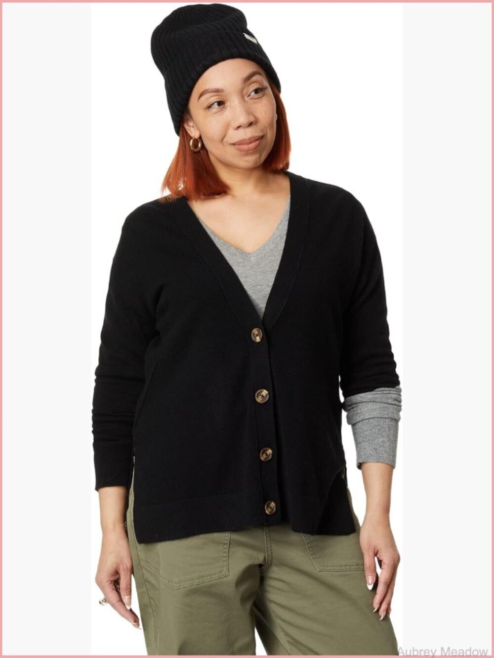 Go-to Cardigan Long Sleeve Pull On Sweater Winter Solid